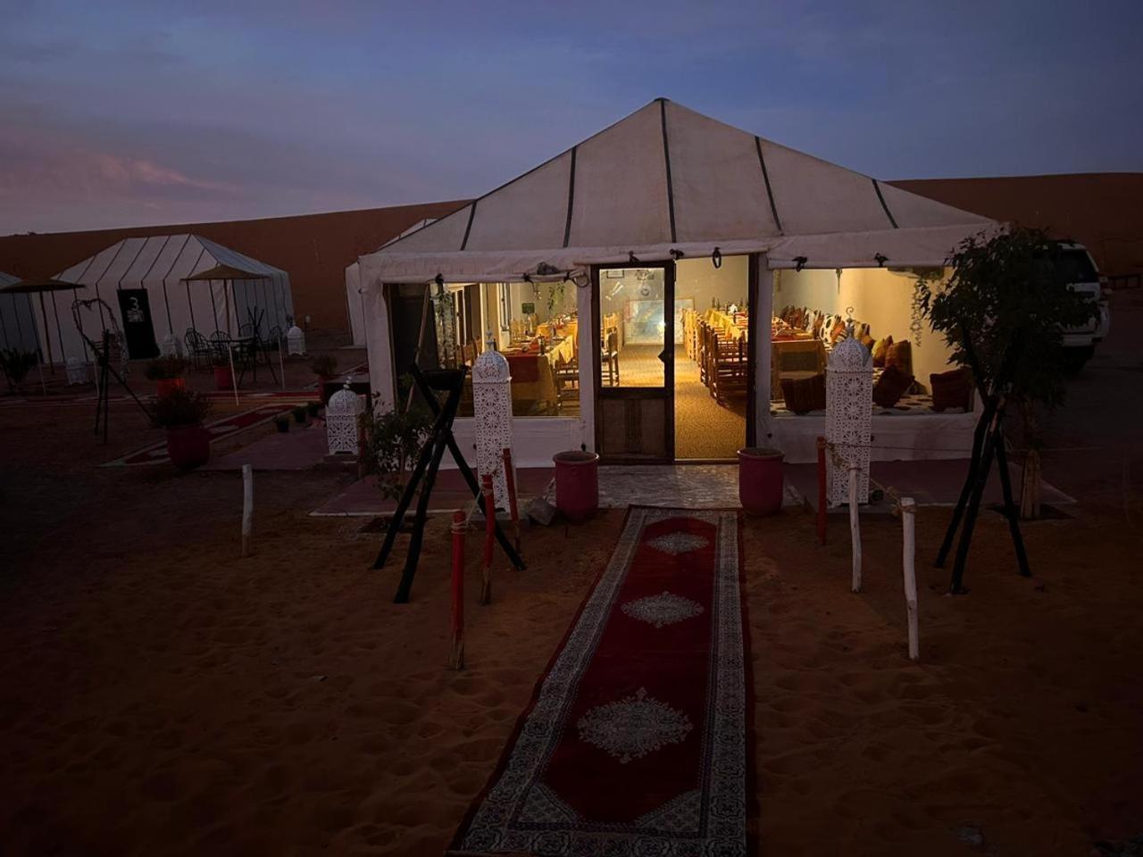Abdo Luxury Camp With Heating Hotel เมอร์ซูกา ภายนอก รูปภาพ